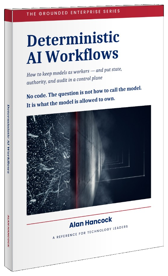 Deterministic AI Workflows by Alan Hancock — hardcover